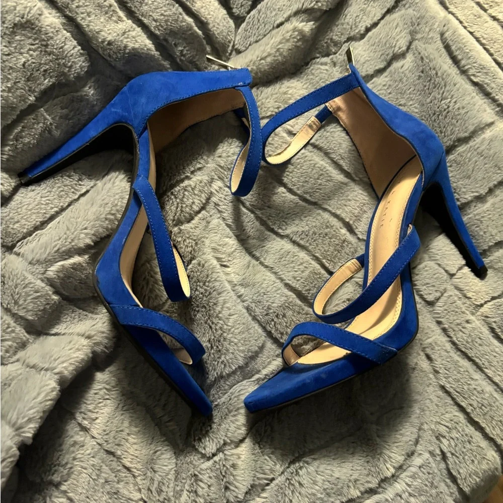 Kelly & Katie Blue Strappy Heels